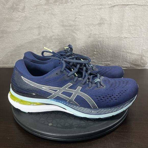 Asics Gel-Kayano 28 Women's Size 11 Blue Lace Up Athletic Shoes NO INSOLES - Picture 1 of 10